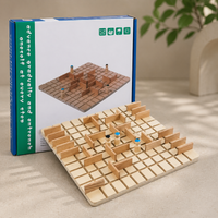 Thumbnail for Wooden Chess Puzzle Game – Strategi & Tænkning – Brætspil