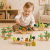 Wooden Forest Blocks – Kreativitet & Udvikling – Sæt med træklodser til at stable