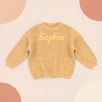 Thumbnail for Personalized Baby Sweater – Unik & kærlig – Broderet, personlig babytrøje
