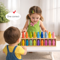 Thumbnail for WoodenMatch – Smart & Legesygt – Montessori Farvespil