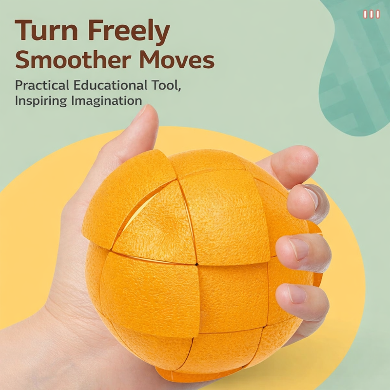 FruitCube – Farverigt og udfordrende – Montessori frugtpuslespil