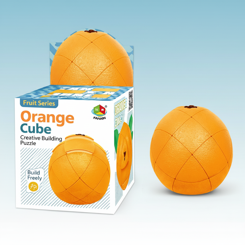 FruitCube – Farverigt og udfordrende – Montessori frugtpuslespil