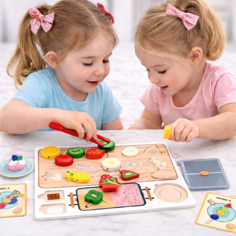 HarvestPlay – Kreativt & pædagogisk – Frugtsorteringssæt