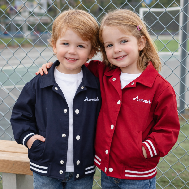UrbanCub – Cool & stilfuld – Baseballjakke til børn