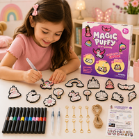 Thumbnail for Magic Puff Paint – Kreativt & interaktivt – Håndværkssæt med magisk skumtekstur