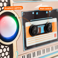 Thumbnail for Wooden Busy Board – Motorik & interaktivitet – Aktiviteter Musikbræt