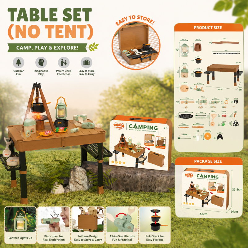 Kids Camping Adventure – Eventyrligt & interaktivt – Camping-sæt