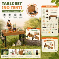 Thumbnail for Kids Camping Adventure – Eventyrligt & interaktivt – Camping-sæt