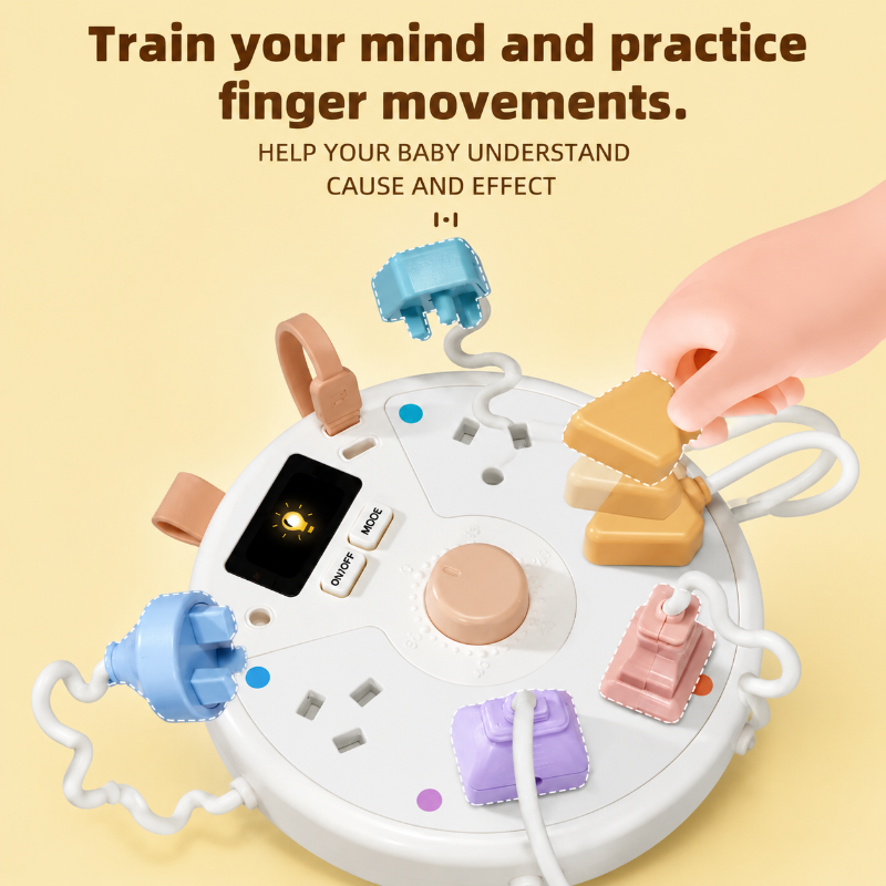 Light Up Busy Board – Motorik og udvikling – Aktivitetstavle