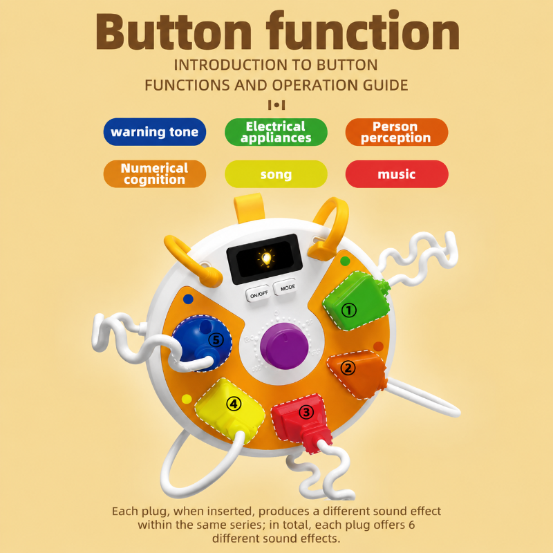 Light Up Busy Board – Motorik og udvikling – Aktivitetstavle