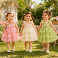 Thumbnail for Tulip Mesh Dress – Elegant & komfortabel – børnekjole