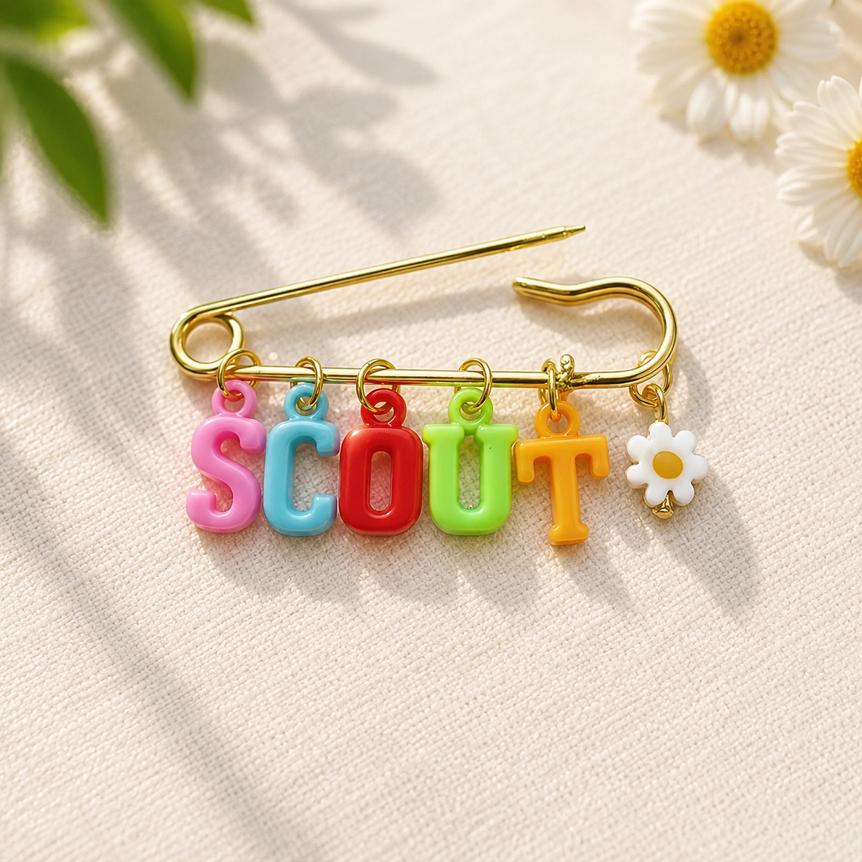 Personalized Charm Pin – Personligt & stilfuldt – Navnebroche