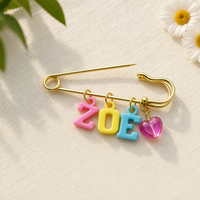 Thumbnail for Personalized Charm Pin – Personligt & stilfuldt – Navnebroche
