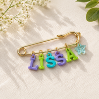 Thumbnail for Personalized Charm Pin – Personligt & stilfuldt – Navnebroche