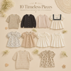 Girls Summer Fashion Top – Luftig & behagelig – Vintage-top til piger