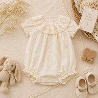 Thumbnail for Vintage Rompers – Tidløs & blød – Baby-jumpsuit