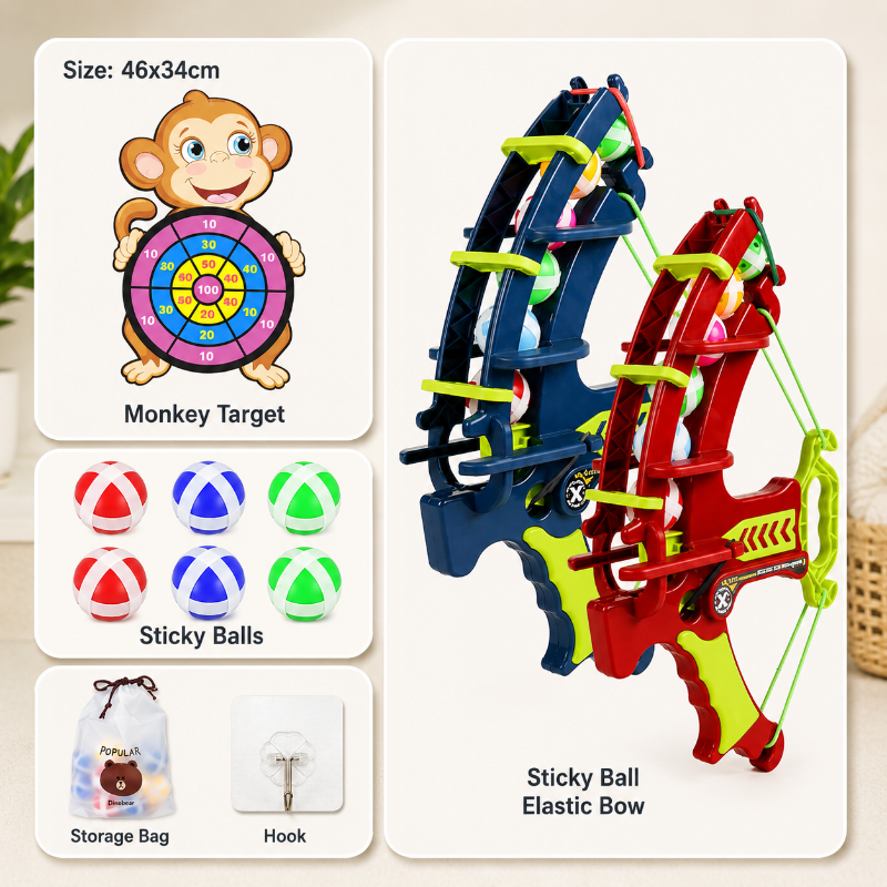 Sticky Ball Shooting Game – Aktivt & interaktivt – Dartspil-sæt