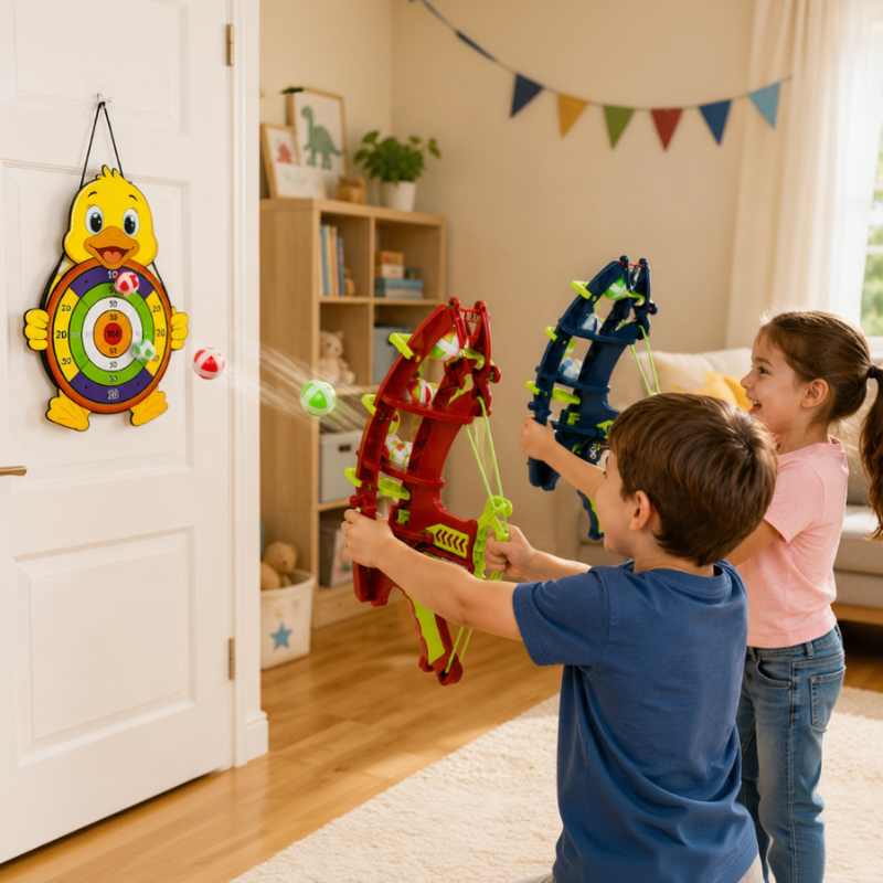 Sticky Ball Shooting Game – Aktivt & interaktivt – Dartspil-sæt