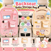 Backseat Baby Storage Bag – Praktisk og rummelig – opbevaringstaske til bilen