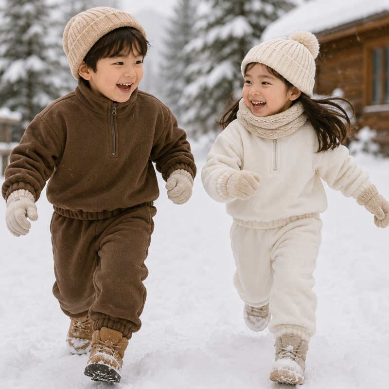 Winter Tracksuit – Varmt & behageligt – Vintertøj til børn