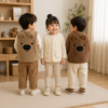 Baby Bear Fleece Vest – Varm og blød – Børnevest med bjørnemotiv