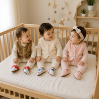 Thumbnail for Cute Baby Crib Shoes – Sødt & behageligt – babysko