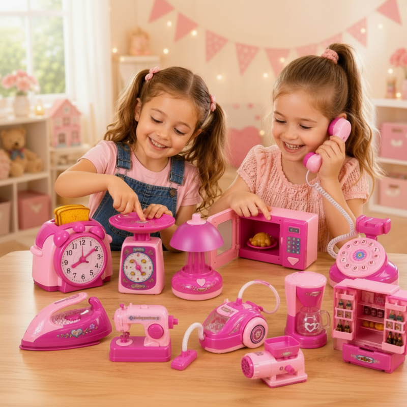 Pretend Play Kitchen Set – Kreativitet & Rollespil – Køkkenlegetøj