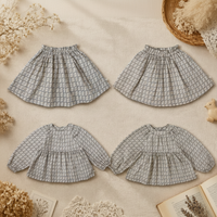 Thumbnail for Cherry Shirt & Skirt – Sødt & luftigt – børnetøjssæt