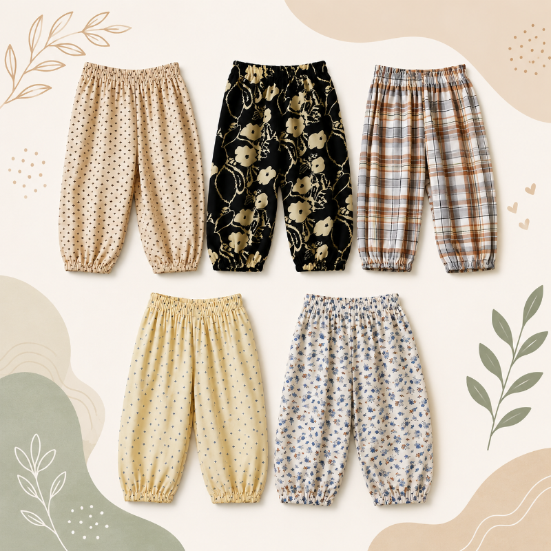 Harem Pants – Luftig & behagelig – Løse børnebukser