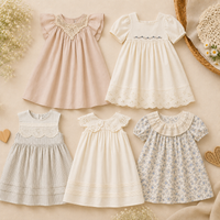 Thumbnail for Lace Stitching Dress – Elegance & komfort – Blonder & broderier