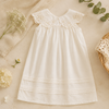 Sleeveless Dress – Elegant og behagelig – Kjole med blonderkrave