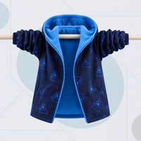 Thumbnail for Reversible Kids Jacket – Vandtæt og vindtæt – Letvægtsjakke