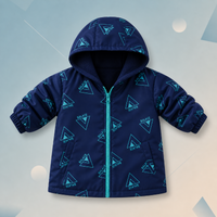 Thumbnail for Reversible Kids Jacket – Vandtæt og vindtæt – Letvægtsjakke