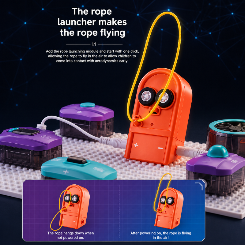 STEM Electronic Building Kit – Lærerigt & teknisk – Eksperimentsæt til kredsløb