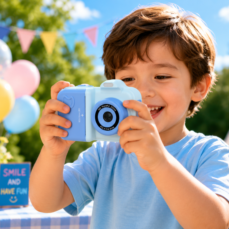 Instant Print Camera – Kreativt & interaktivt – Instant-kamera til børn