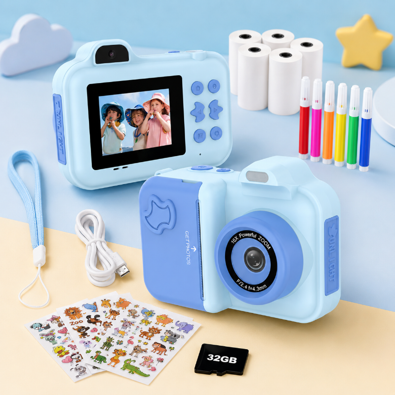 Instant Print Camera – Kreativt & interaktivt – Instant-kamera til børn
