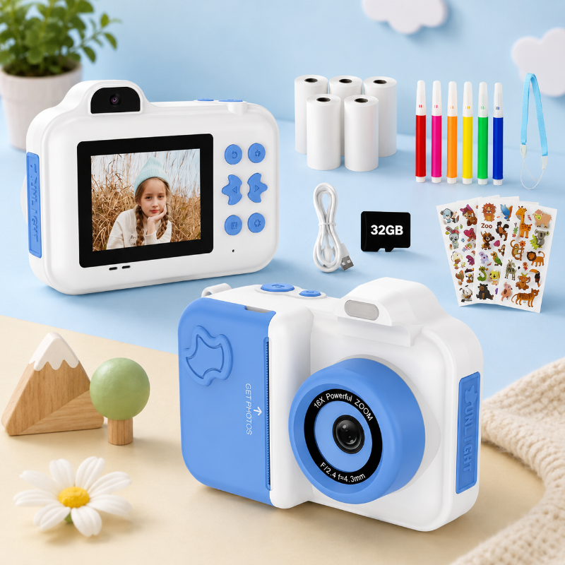 Instant Print Camera – Kreativt & interaktivt – Instant-kamera til børn