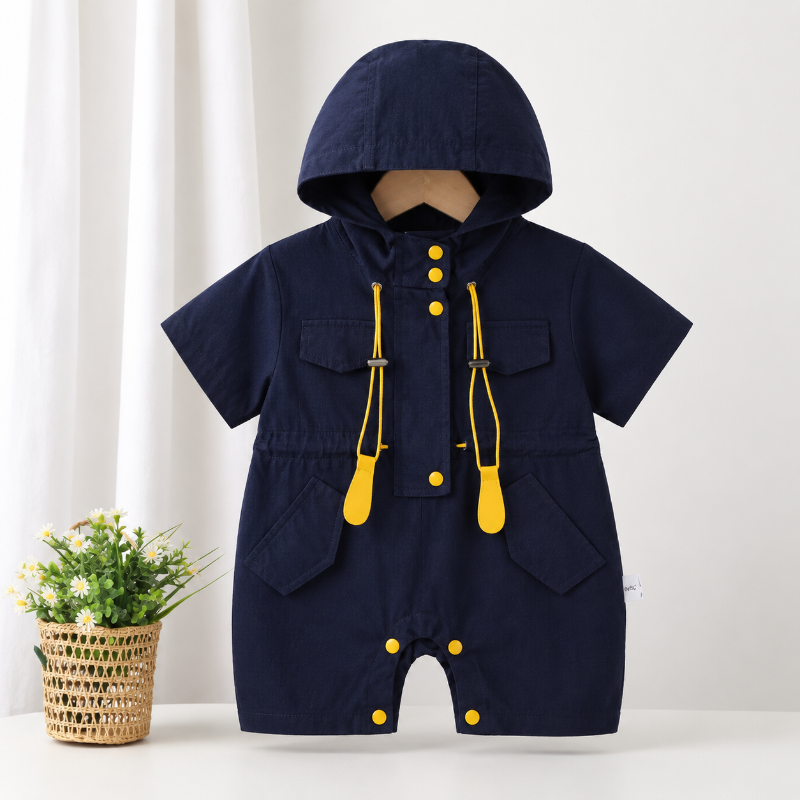Mini Fashion™ - Hård og sommerlig - baby-jumpsuit