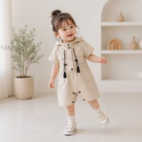 Thumbnail for Mini Fashion™ - Hård og sommerlig - baby-jumpsuit