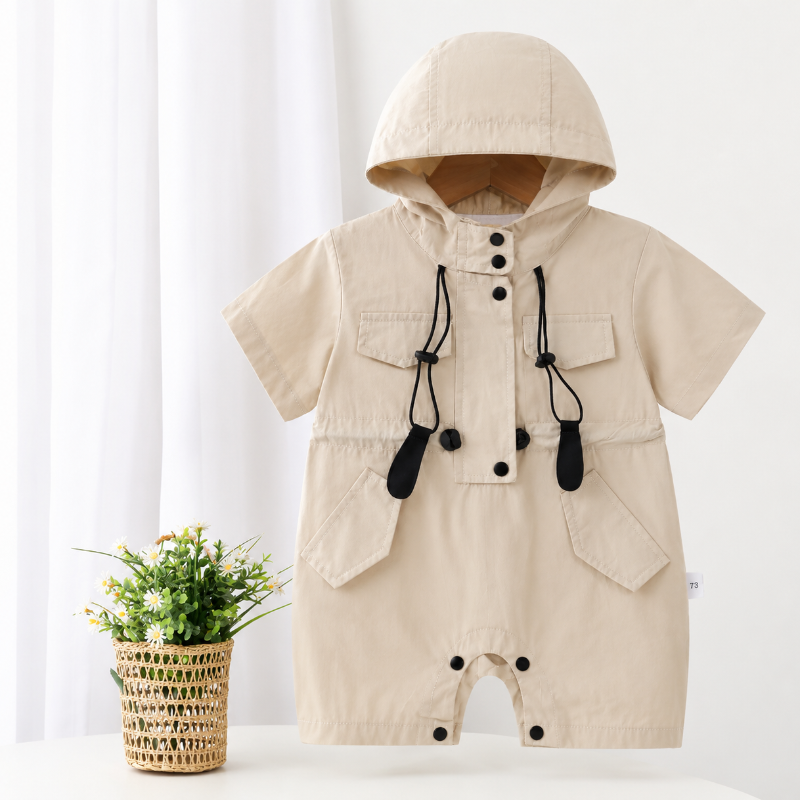 Mini Fashion™ - Hård og sommerlig - baby-jumpsuit