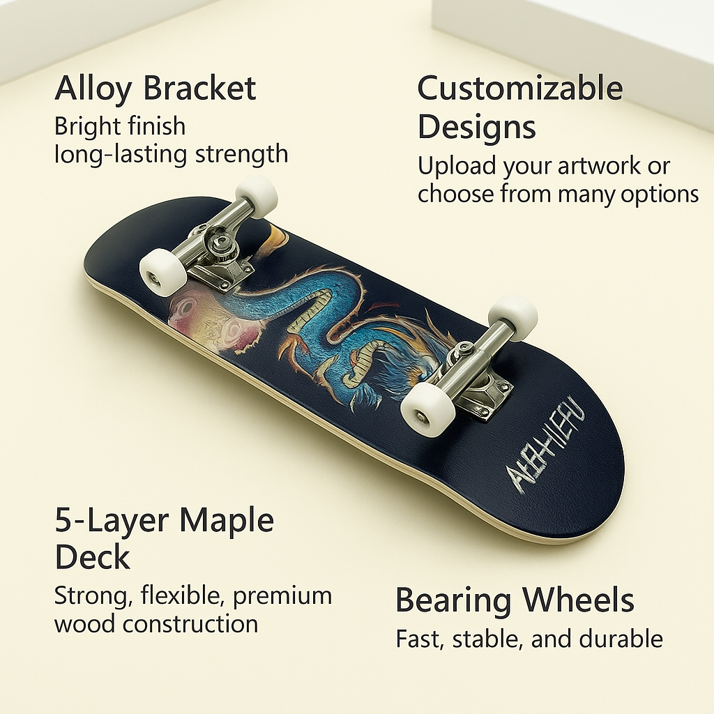 MiniDeck – Robust og fleksibel – Finger-skateboard