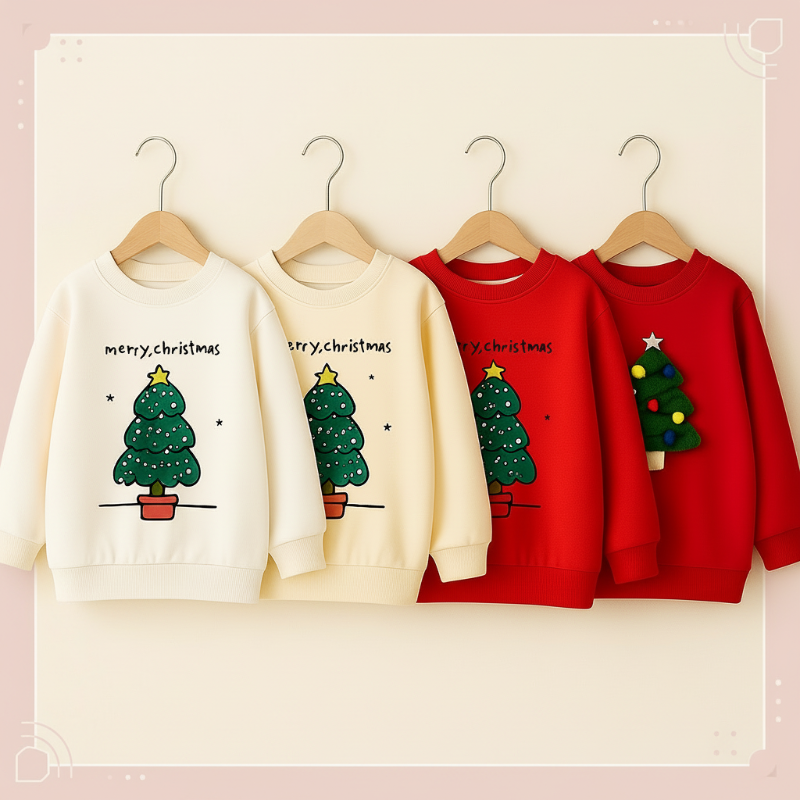 FrostyFit – Varm og hyggelig – Rød julesweater
