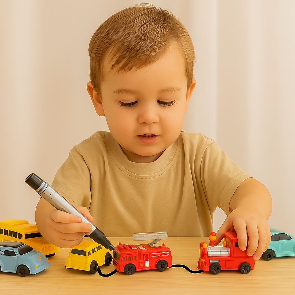 LineDrive – Kreativ og interaktiv – Bil med magisk penstyring