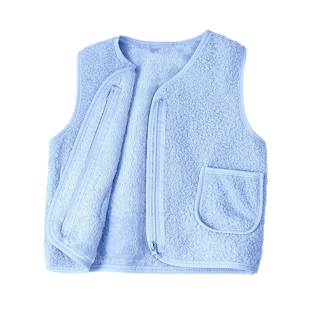 Mini Fashion™ - Vest i lammeuldslook