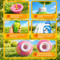 Thumbnail for BubblePals – Munter & legende – Mini-boblemaskine med dyremotiv, der forhindrer spild