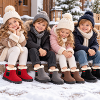 Thumbnail for SnowySteps – Varmt & blødt – Vinterstøvler til babyer med plysforing