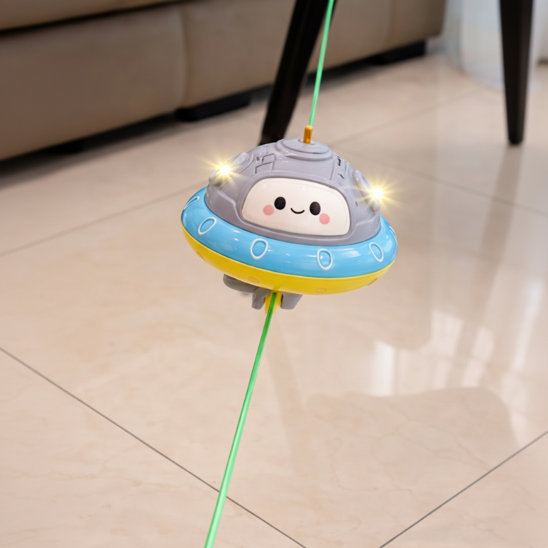 Tightrope Walking UFO Toy – Interaktivt og fascinerende – Balanserobot-legetøj