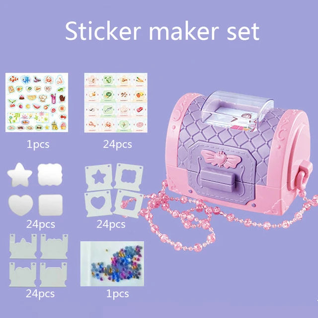 3D Glitter Sticker Machine™ - Festival of Creativity - Klistermærkesæt