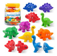 Thumbnail for Matching Dino's – Sjovt og lærerigt - Dino-spil med alfabet og tal