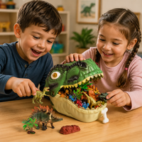 Thumbnail for DinoWorld – Kreativt & realistisk – Dino-hoved-legesæt